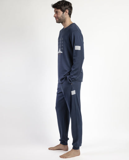 PIJAMA MAGA LARGA HOMBRE WHY NOT