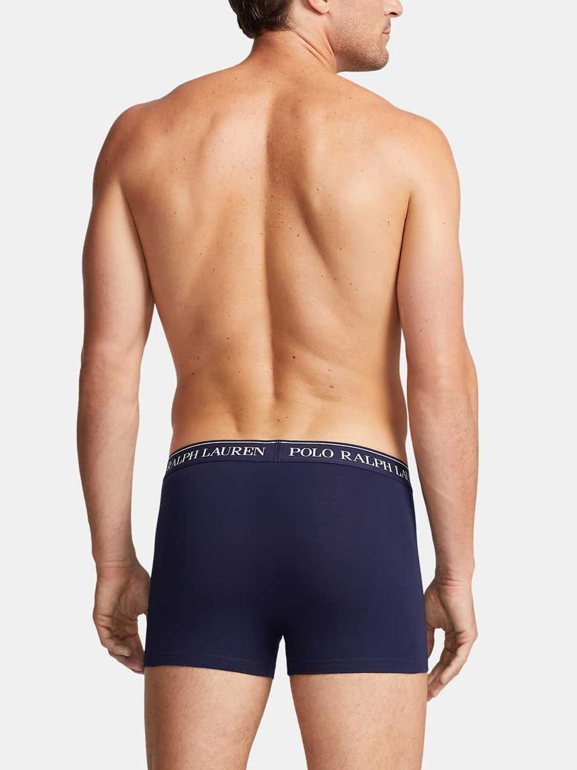 PACK-3 BOXERS STRETCH CLASSIC TRUNKS RALPH LAUREN 99100