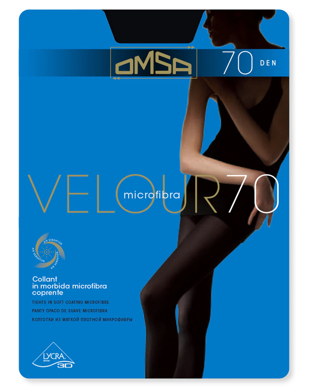 PANTY 70 DENIERS VELOUR 70 OMSA