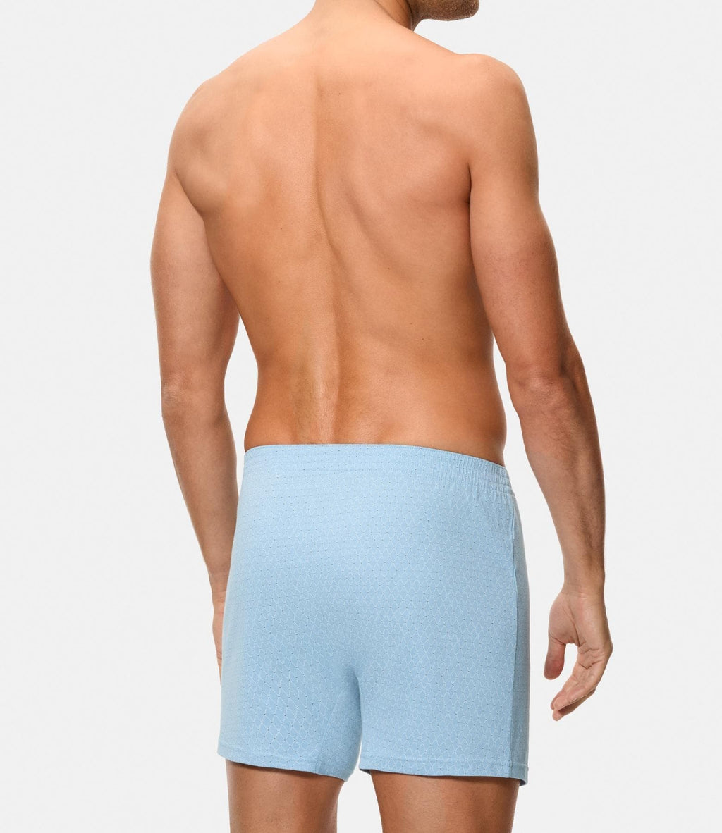 PACK-2 BOXERS ANCHOS MIX AZUL DUAL A0100