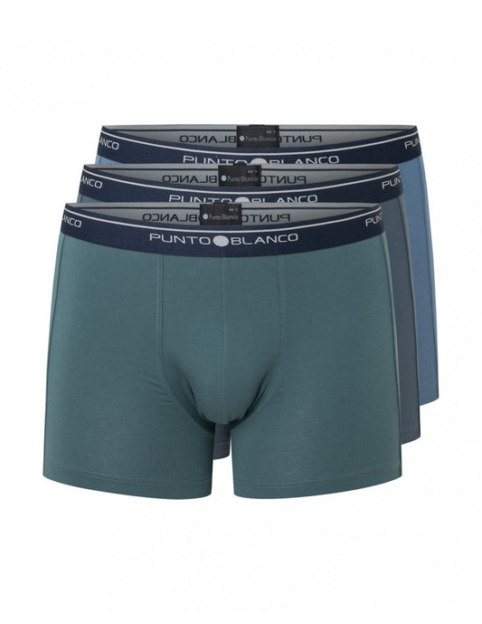 PACK-3 BOXERS BASIX PUNTO BLANCO 554