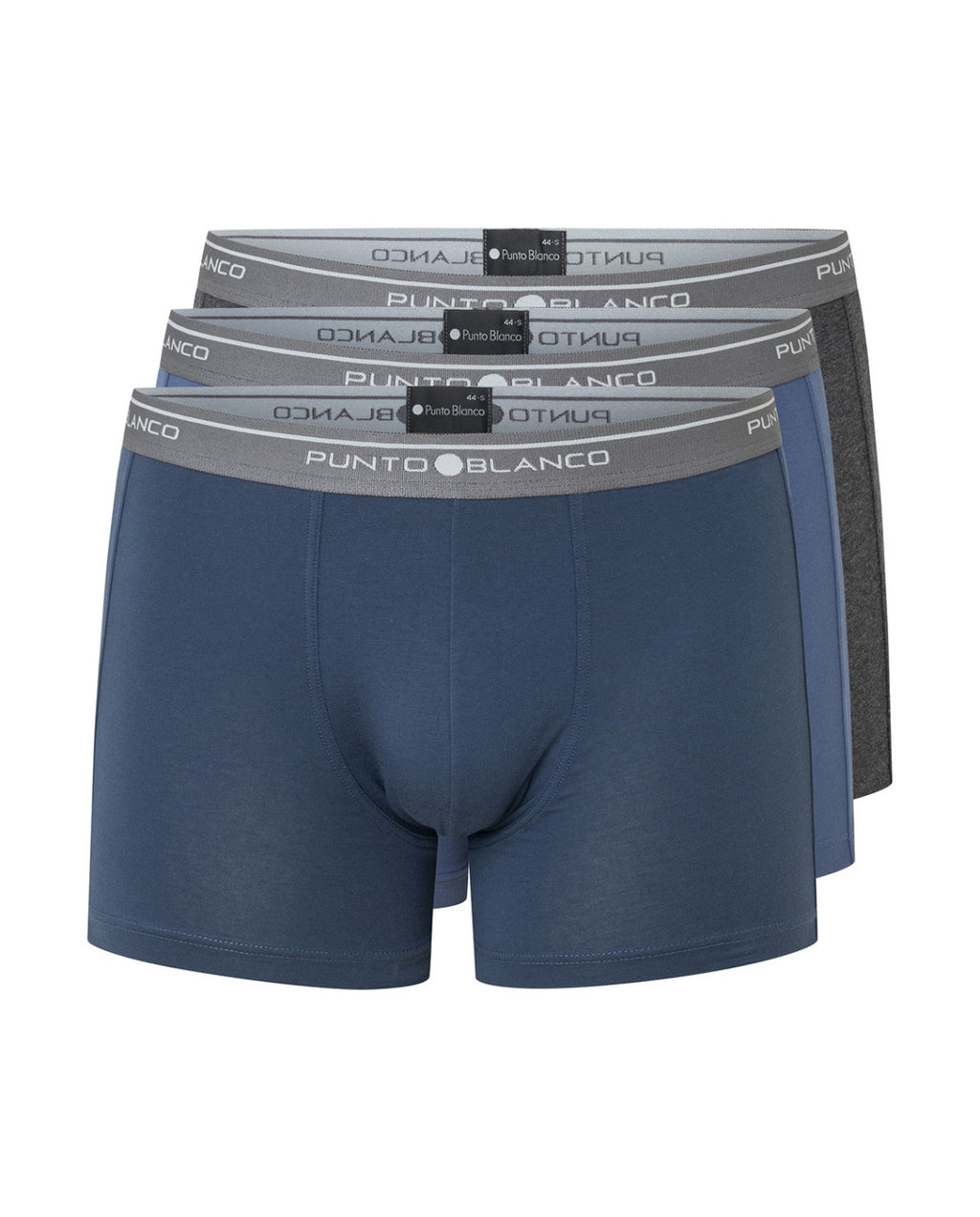 PACK-3 BOXERS BASIX PUNTO BLANCO 529