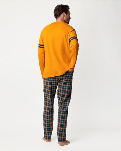PIJAMA MANGA LARGA HOMBRE PADDINGTON MOSTAZA