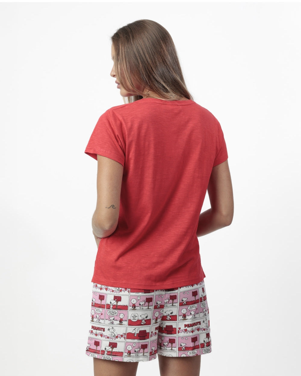 PIJAMA MANGA CORTA LOVE VALANTINES