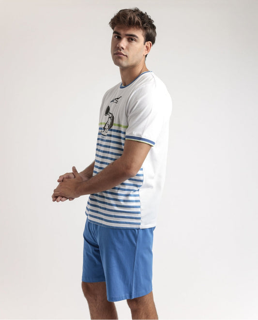 PIJAMA MANGA CORTA TENNIS CLUB