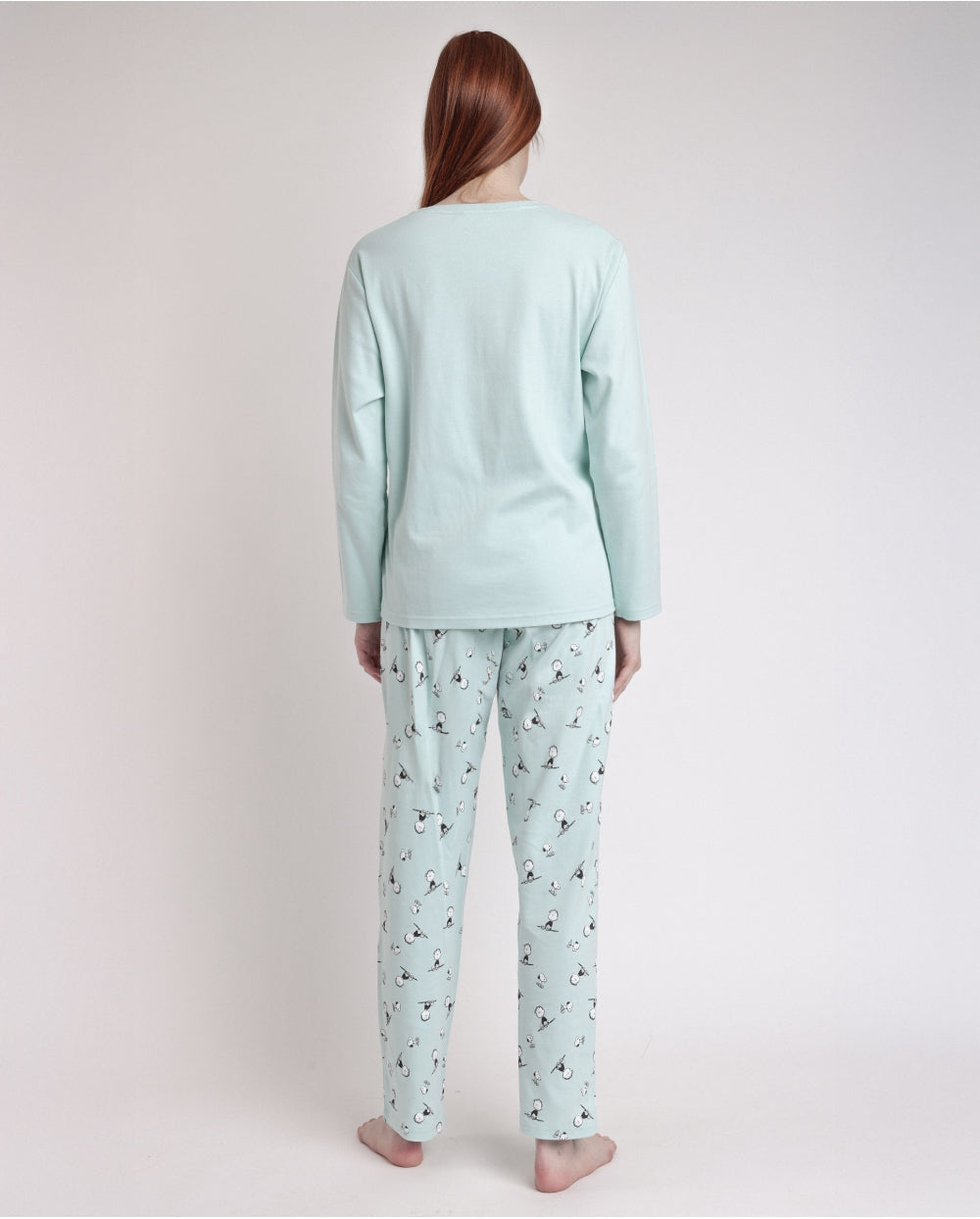 PIJAMA MANGA LARGA MUJER SLEEP SOCIETY