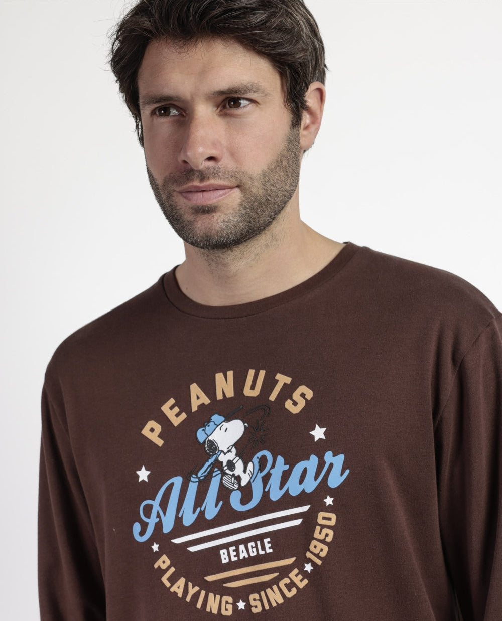 PIJAMA MANGA LARGA HOMBRE VARSITY SQUAD