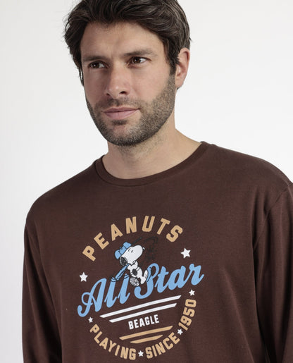 PIJAMA MANGA LARGA HOMBRE VARSITY SQUAD