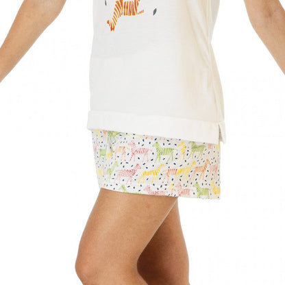 PIJAMA INFANTIL MANGA CORTA JIRAFA