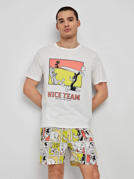 PIJAMA MANGA CORTA NICE TEAM
