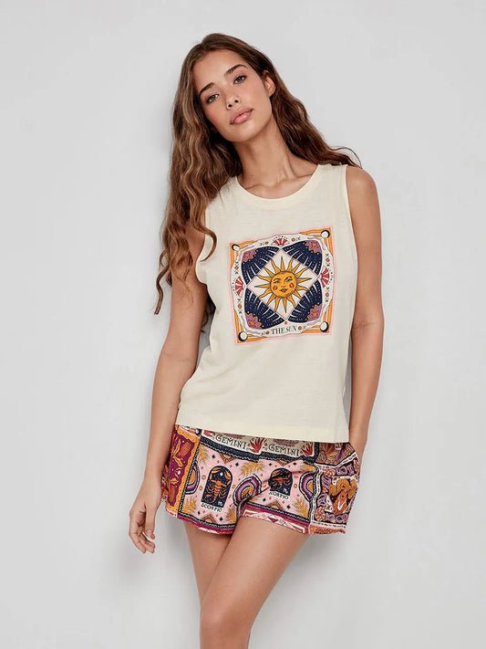 PIJAMA TRANTES ESTAMPADO ZODIACO