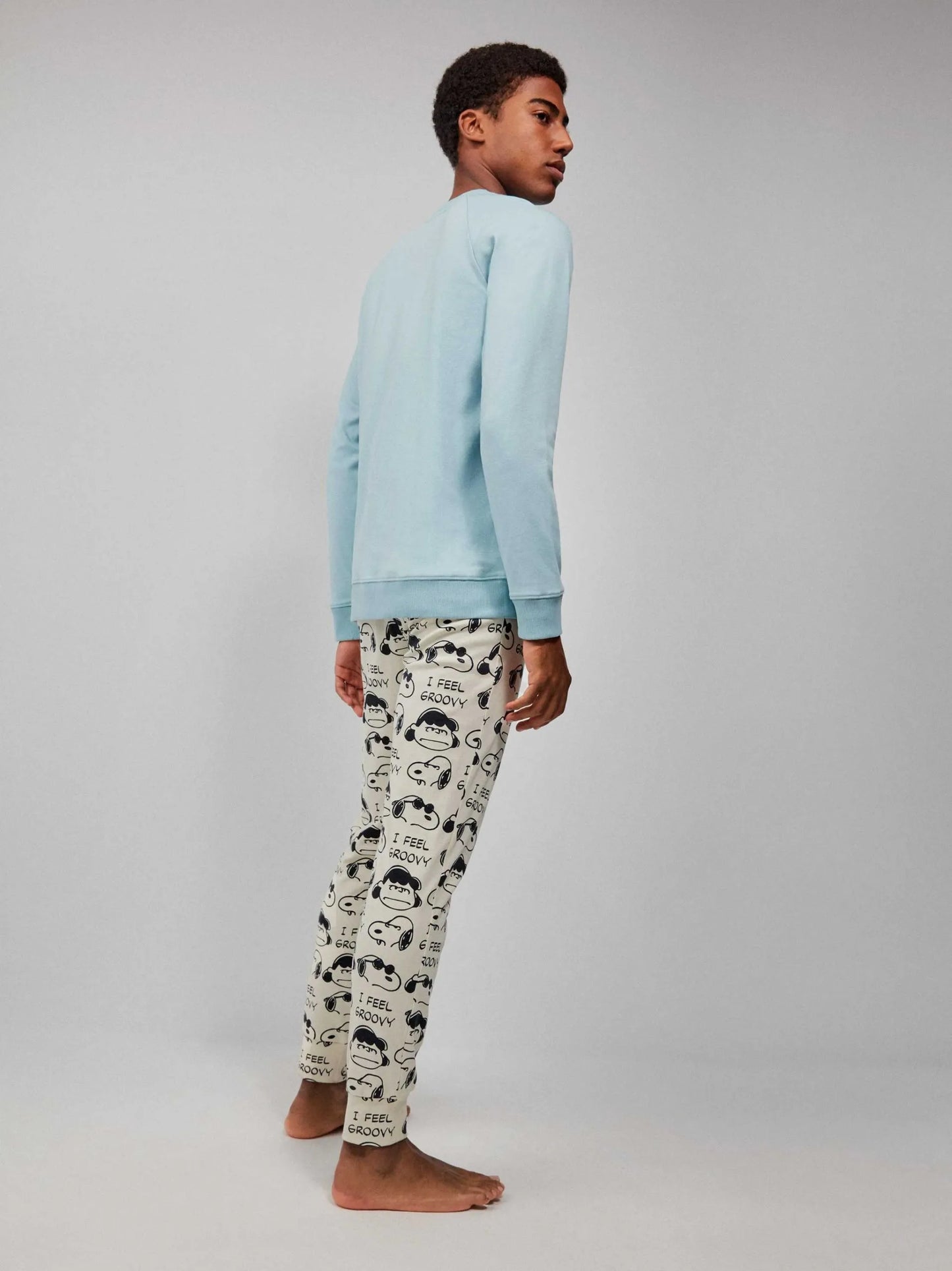 PIJAMA MANGA LARGA HOMBRE SNOOPY PEANUTSJOE COOL