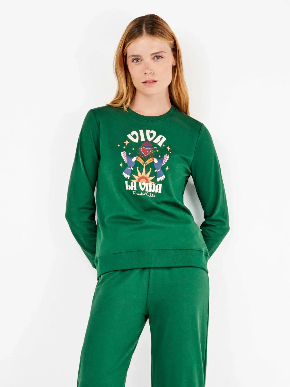 PIJAMA MANGA LARGA MUJER VIVA LA VIDA