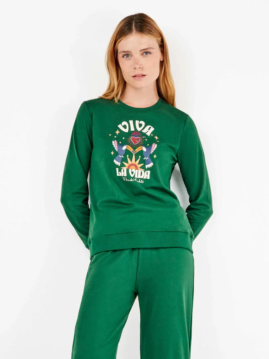 PIJAMA MANGA LARGA MUJER VIVA LA VIDA