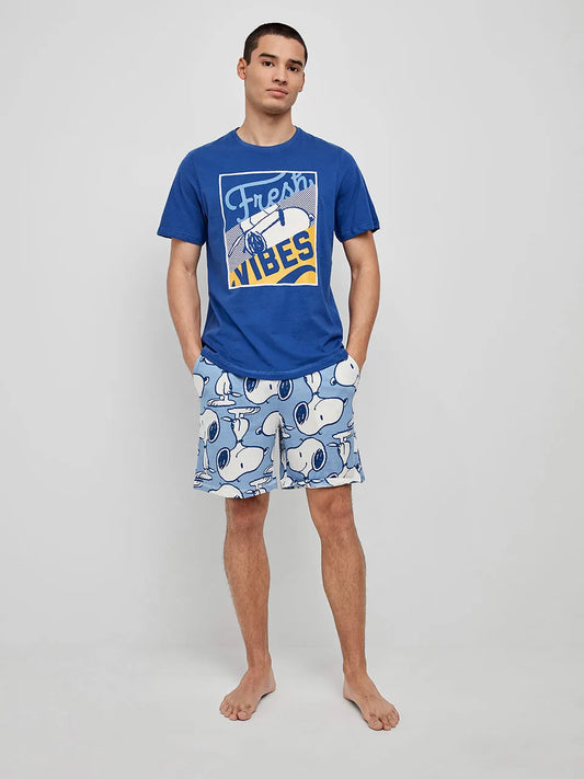 PIJAMA MANGA CORTA SNOOPY FRESH VIBES