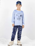 Pijama unisex infantil Snoopy polar