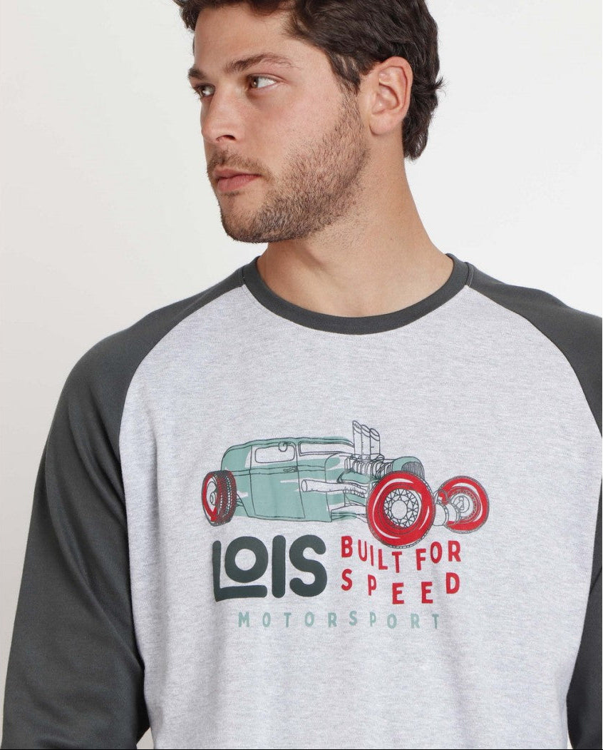 PIJAMA MANGA LARGA HOMBRE MOTORSPORT LOIS