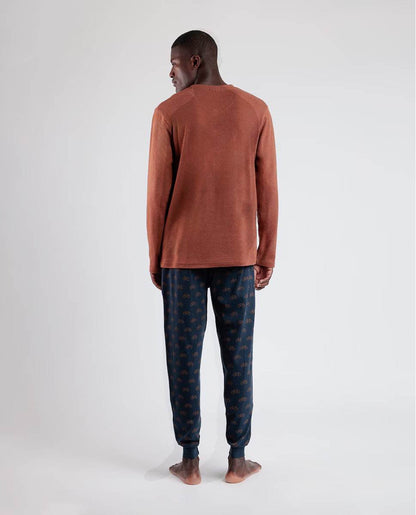 PIJAMA MANGA LARGA HOMBRE BICICLETA ANTONIO MIRÓ