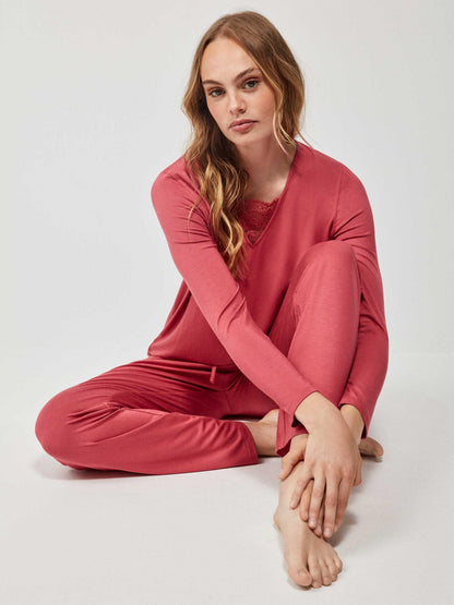 PIJAMA MANGA LARGA MUJER BASIC GOBBLEGUM