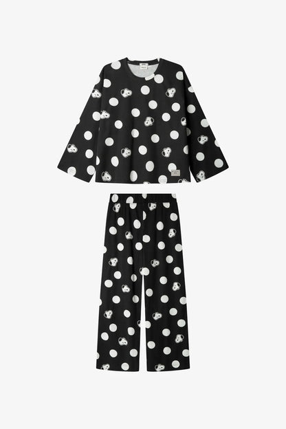 PIJAMA MANGA LARGA MUJER MAXITOPOS SNOOPY