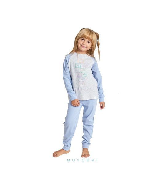 PIJAMA INFANTIL NIÑA JUST KEEP PLAYING