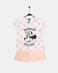 PIJAMA INFANTIL MANGA CORTA MINNIE DOTS