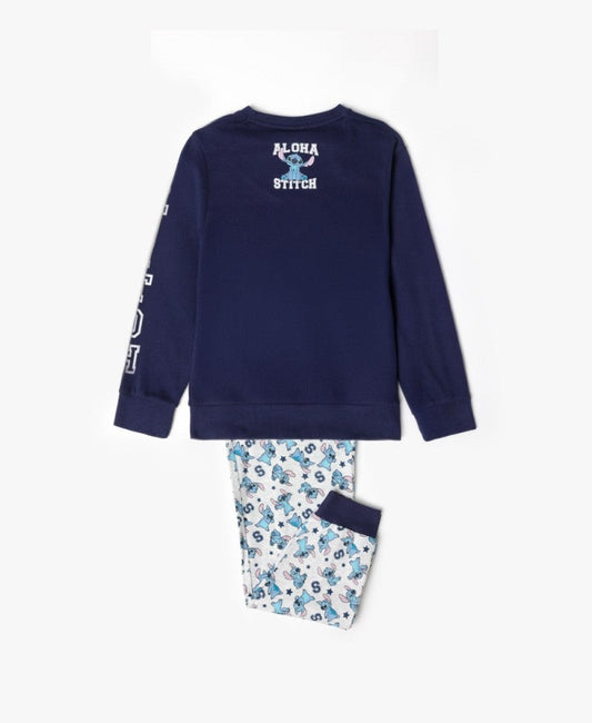PIJAMA MANGA LARGA NIÑO ALOHA LILO & STITCH