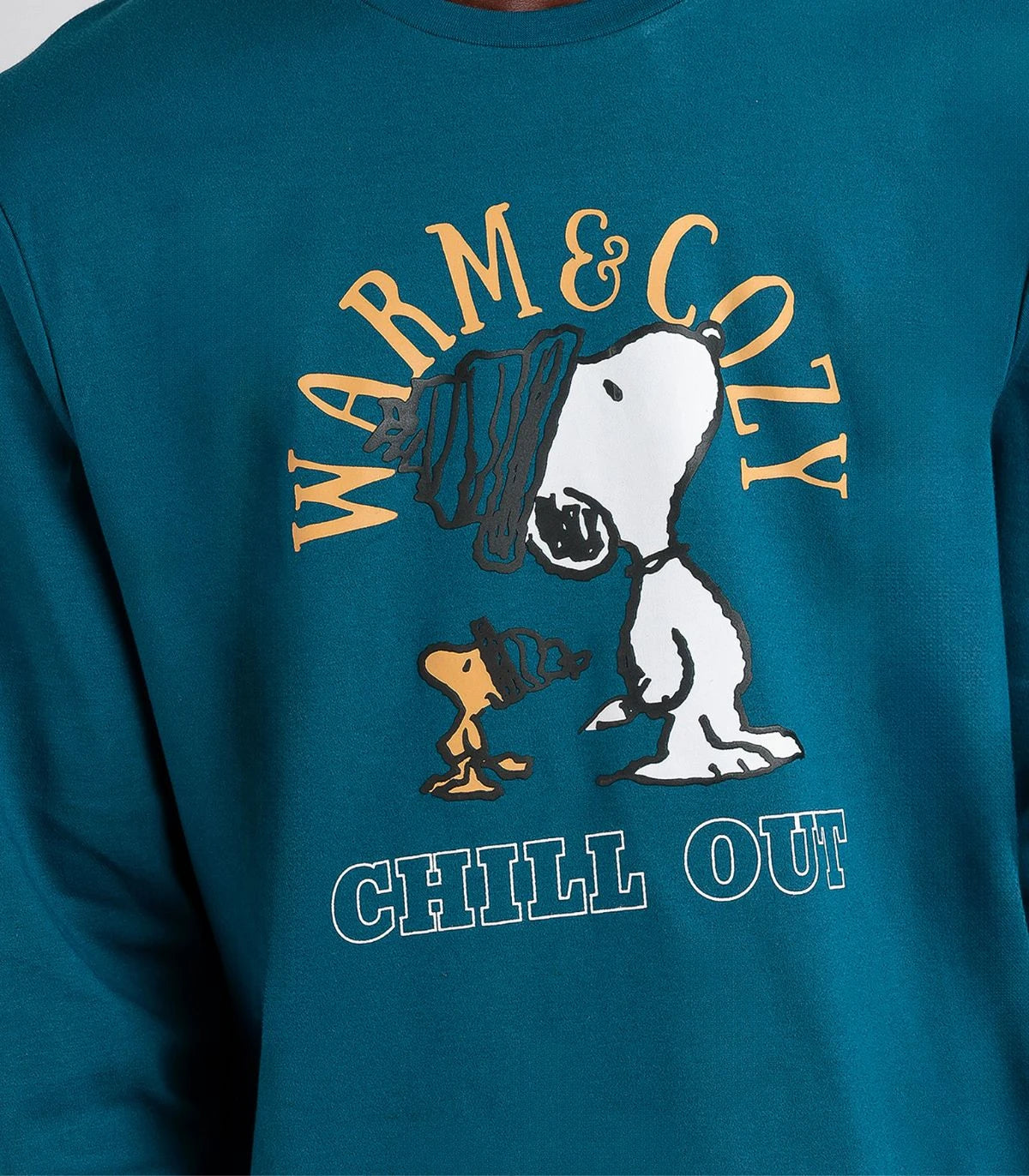 PIJAMA MANGA LARGA HOMBRE COZY CHILL OUT