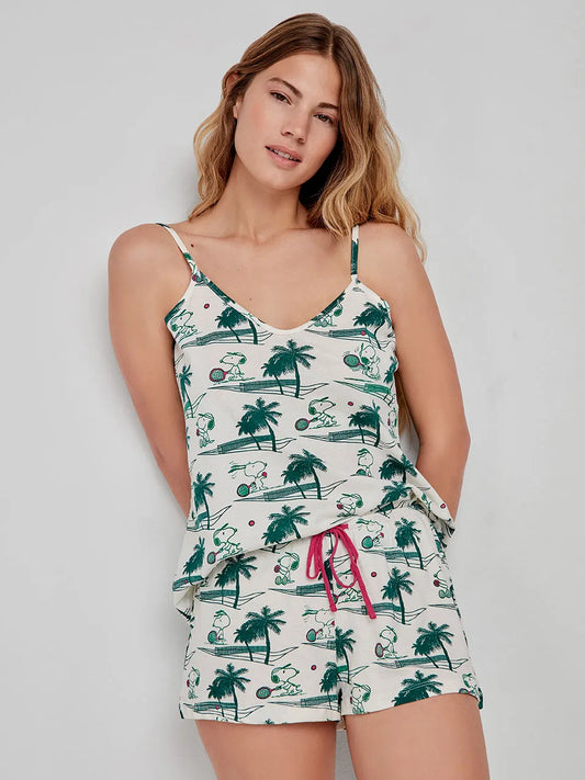 PIJAMA TIRANTES SNOOPY PLAY TENNIS