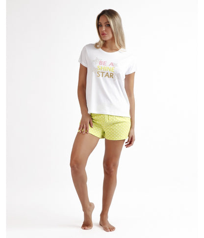 PIJAMA MANGA CORTA BE A SHINE STAR