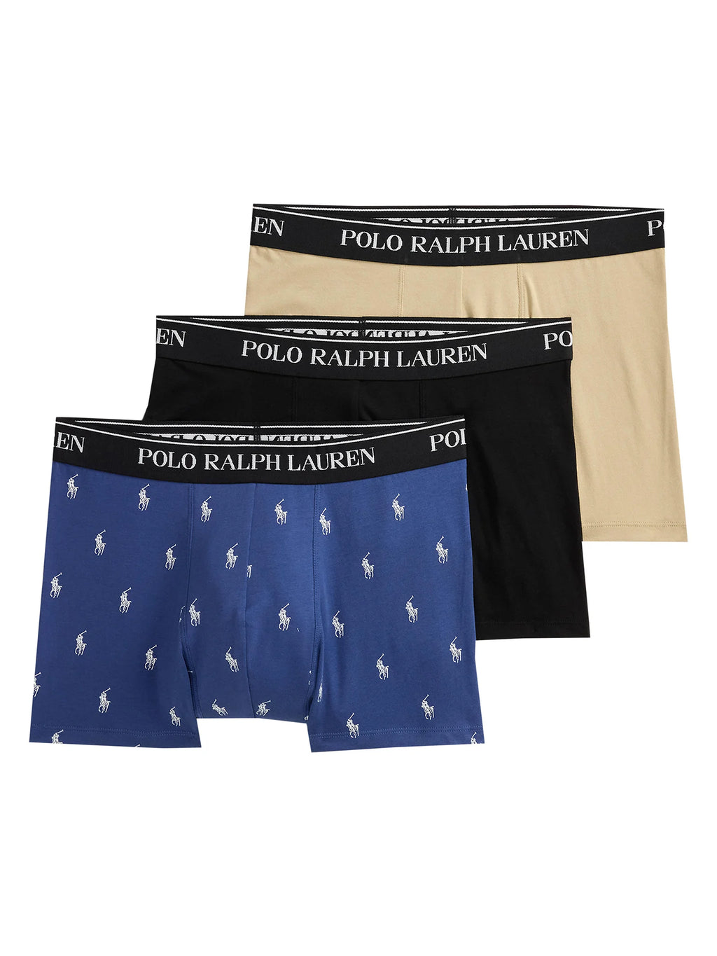PACK-3 BOXERS STRETCH CLASSIC TRUNKS RALPH LAUREN 99187