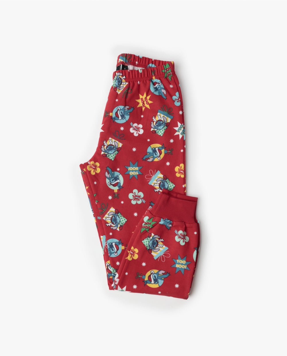 PIJAMA MANGA LARGA NIÑO STITCH HAPPY HOLIDAYS