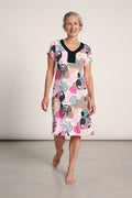 VESTIDO ESTAMPADO ALGODON TROPICAL LIFE