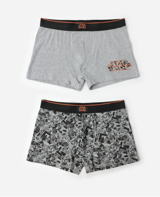 PACK-2 BOXERS STAR WARS COMIC B&W