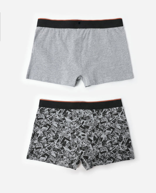PACK-2 BOXERS STAR WARS COMIC B&W
