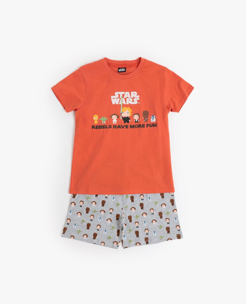 PIJAMA MANGA CORTA NIÑO PIXEL WARS
