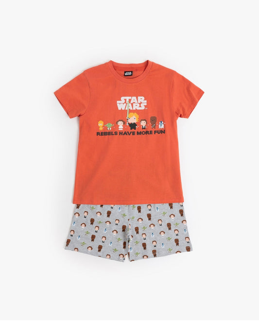 PIJAMA MANGA CORTA NIÑO PIXEL WARS