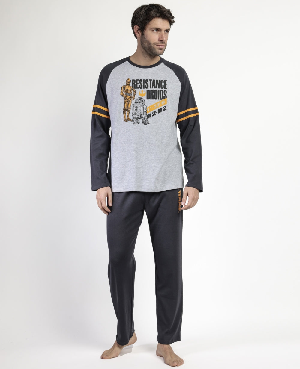 PIJAMA MANGA LARGA HOMBRE RESISTANCE DROIDS