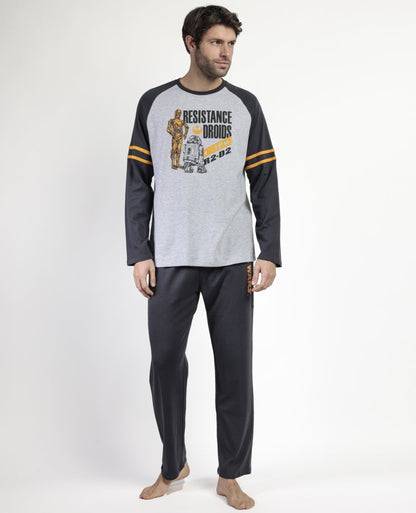 PIJAMA MANGA LARGA HOMBRE RESISTANCE DROIDS