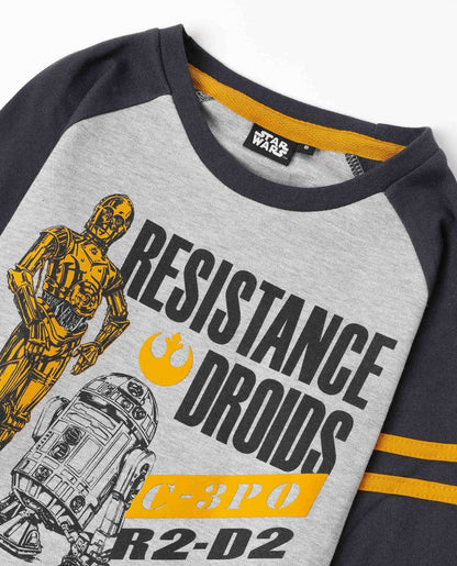 PIJAMA MANGA LARGA NIÑO RESISTANCE DROIDS
