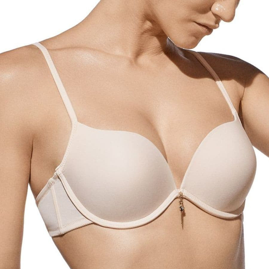 SUJETADOR CON AROS Y DOBLE PUSH-UP RAQUEL