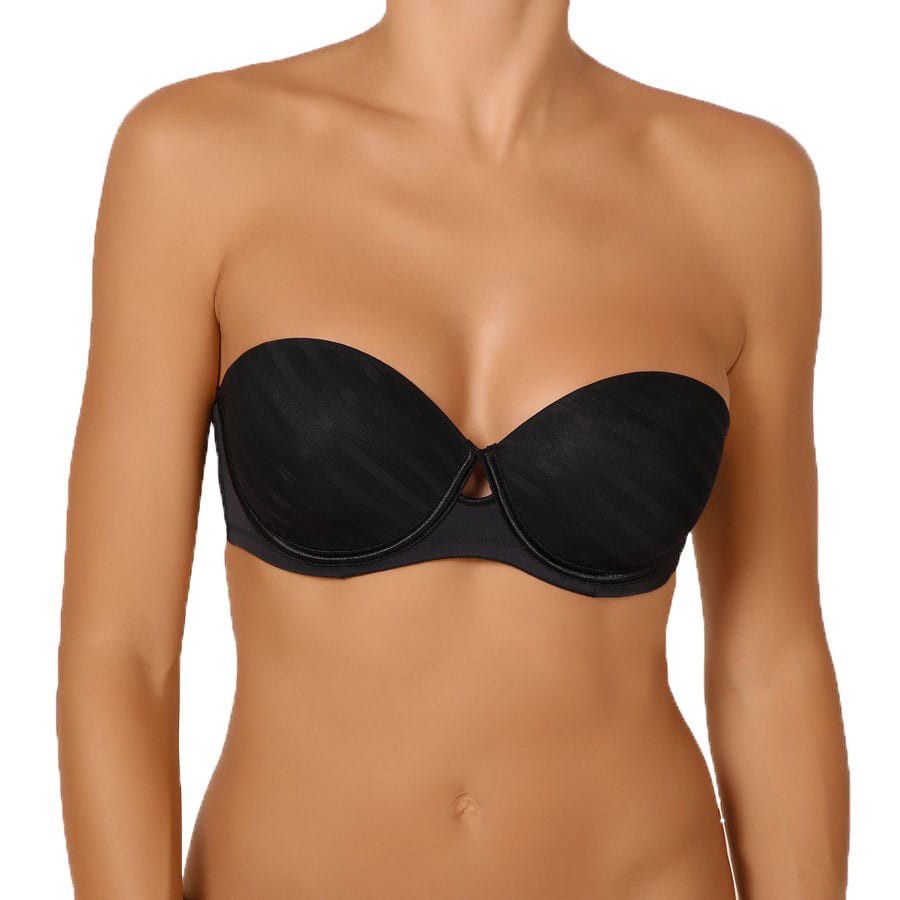 SUJETADOR CON AROS CON FOAM Y TIRANTES DESMONTABLES LIVIA