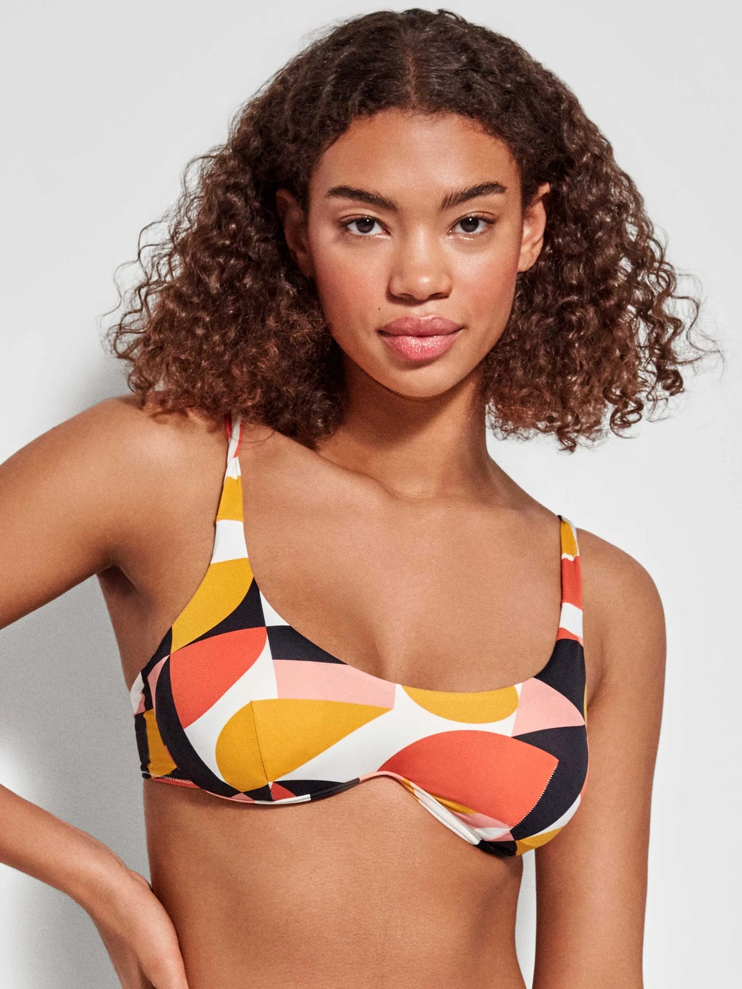 BIKINI ARO CONTINUO BRAGUITA BRASILEÑA CORTE EN V