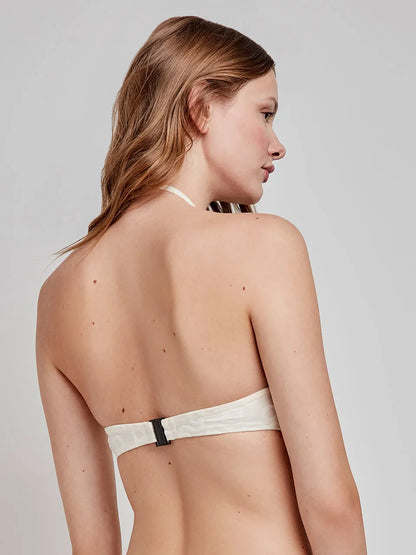 BIKINI BANDEAU DESMONTABLE CLASSIC KNOT