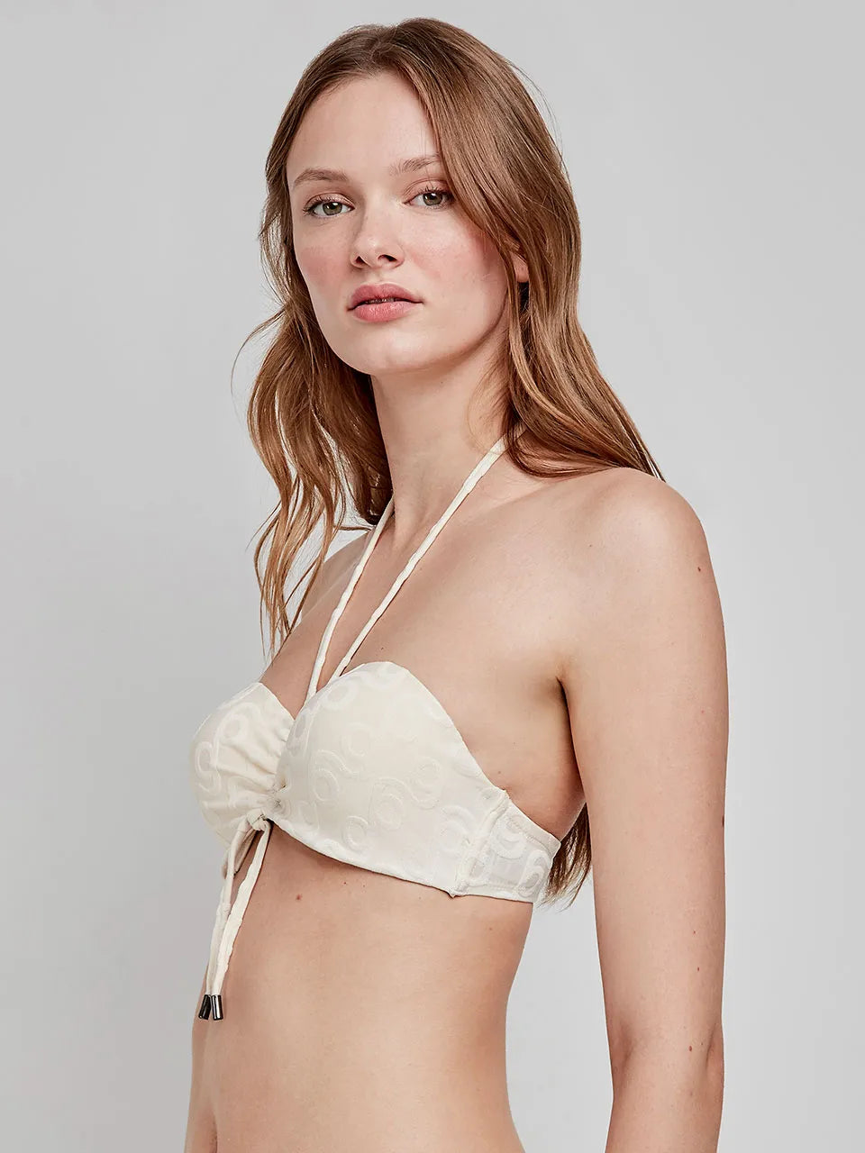 BIKINI BANDEAU DESMONTABLE CLASSIC KNOT
