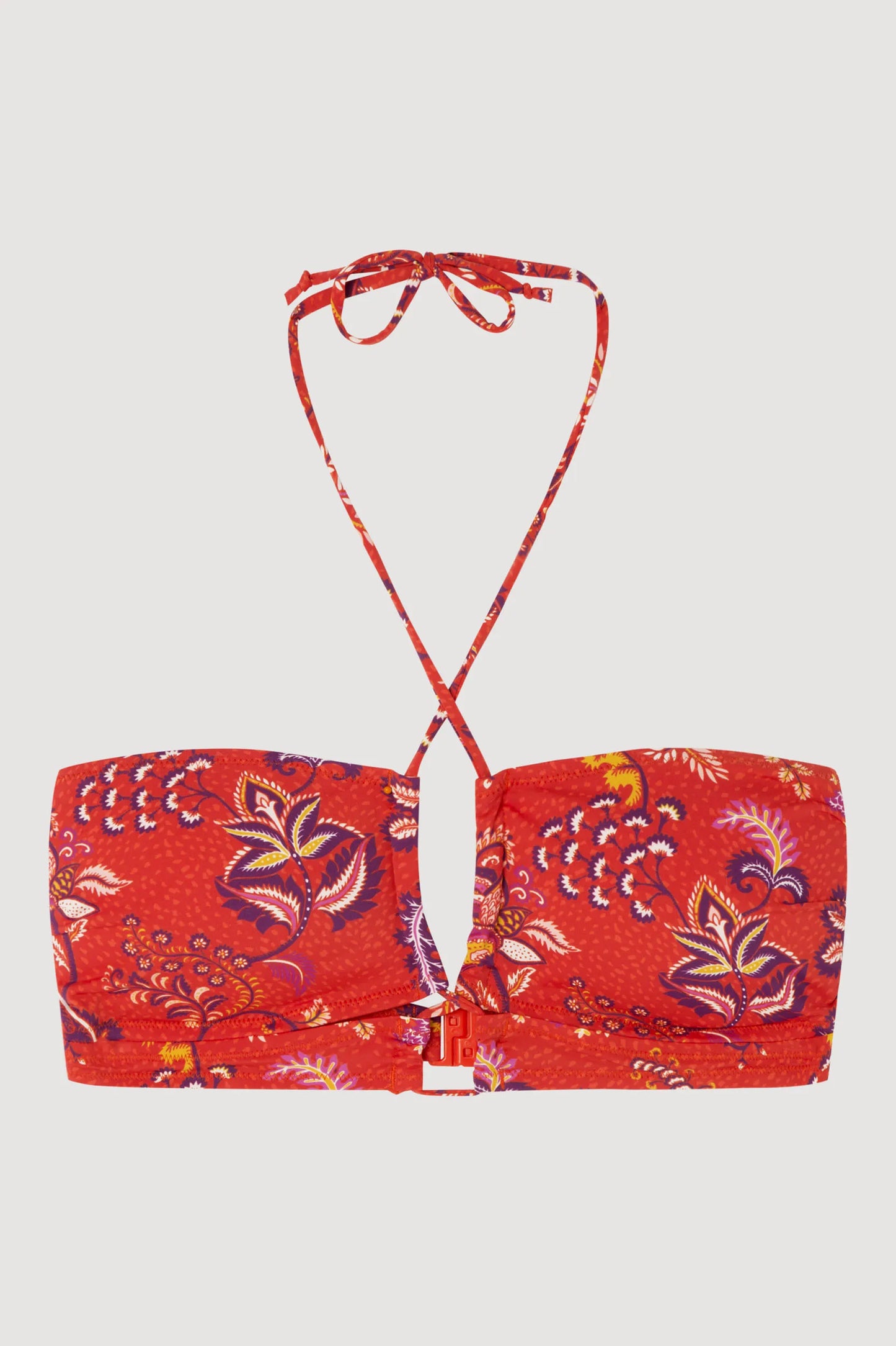 BIKINI BANDEAU SIN ARO BRASILEÑA EN V SUMMER HEAT