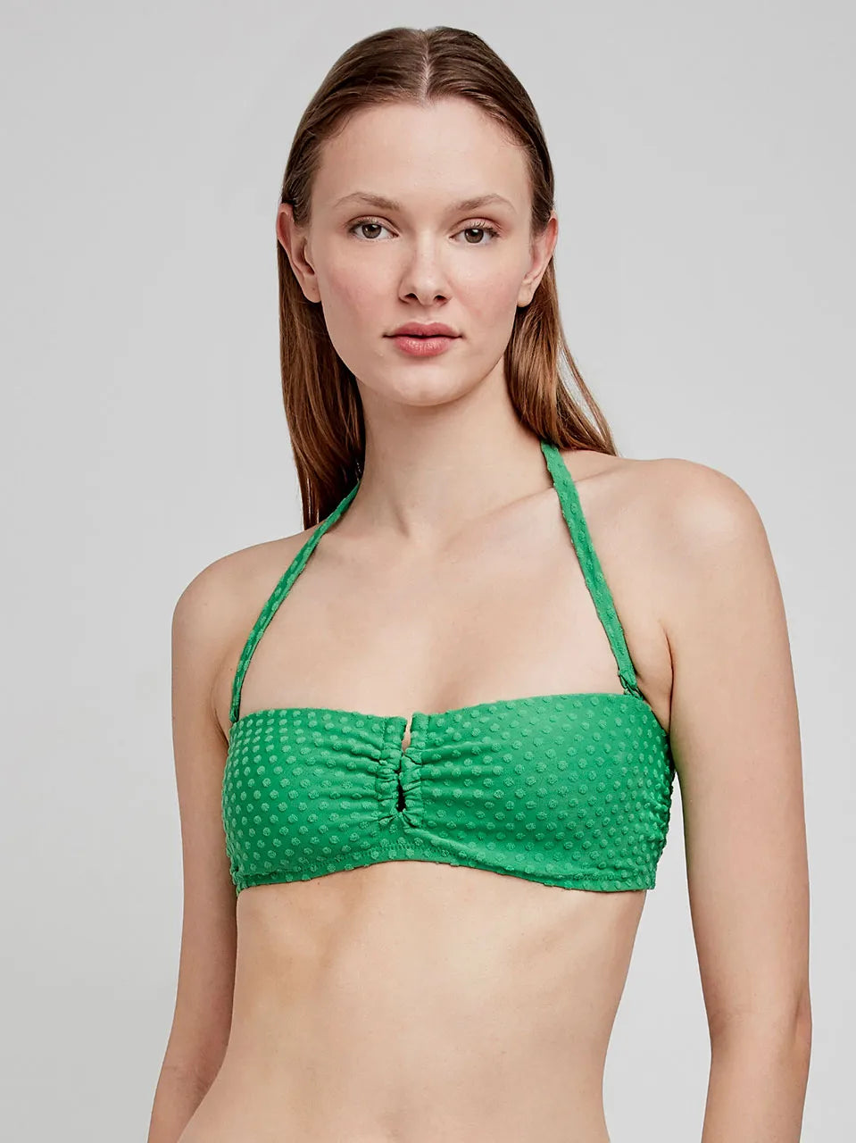 BIKINI SIN ARO CON FOAM TEXTURA PLUMETTI