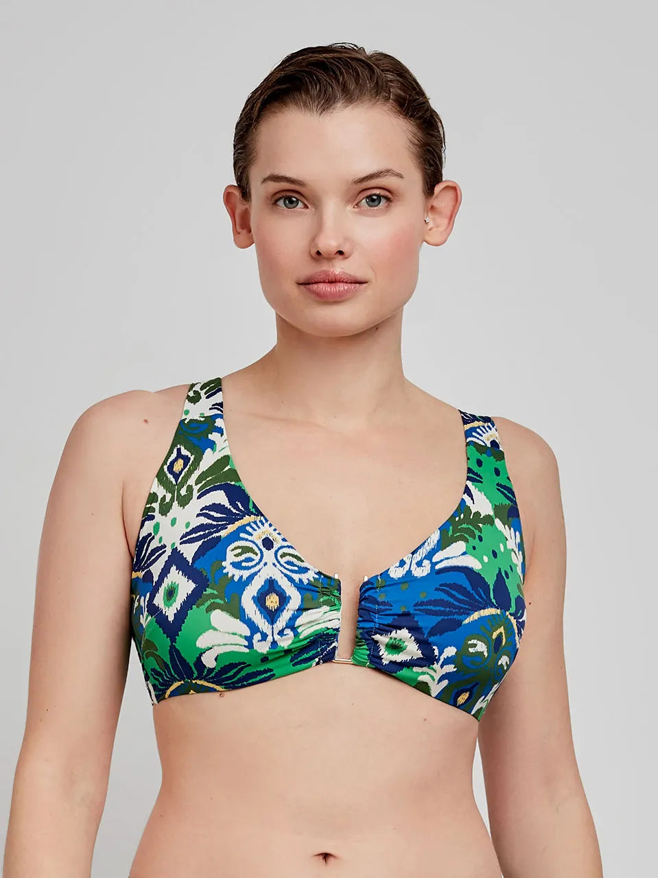 BIKINI CAPACIDAD FOAM EXTRAIBLE BRAGA MIDI ESTAMPADO TRIBAL