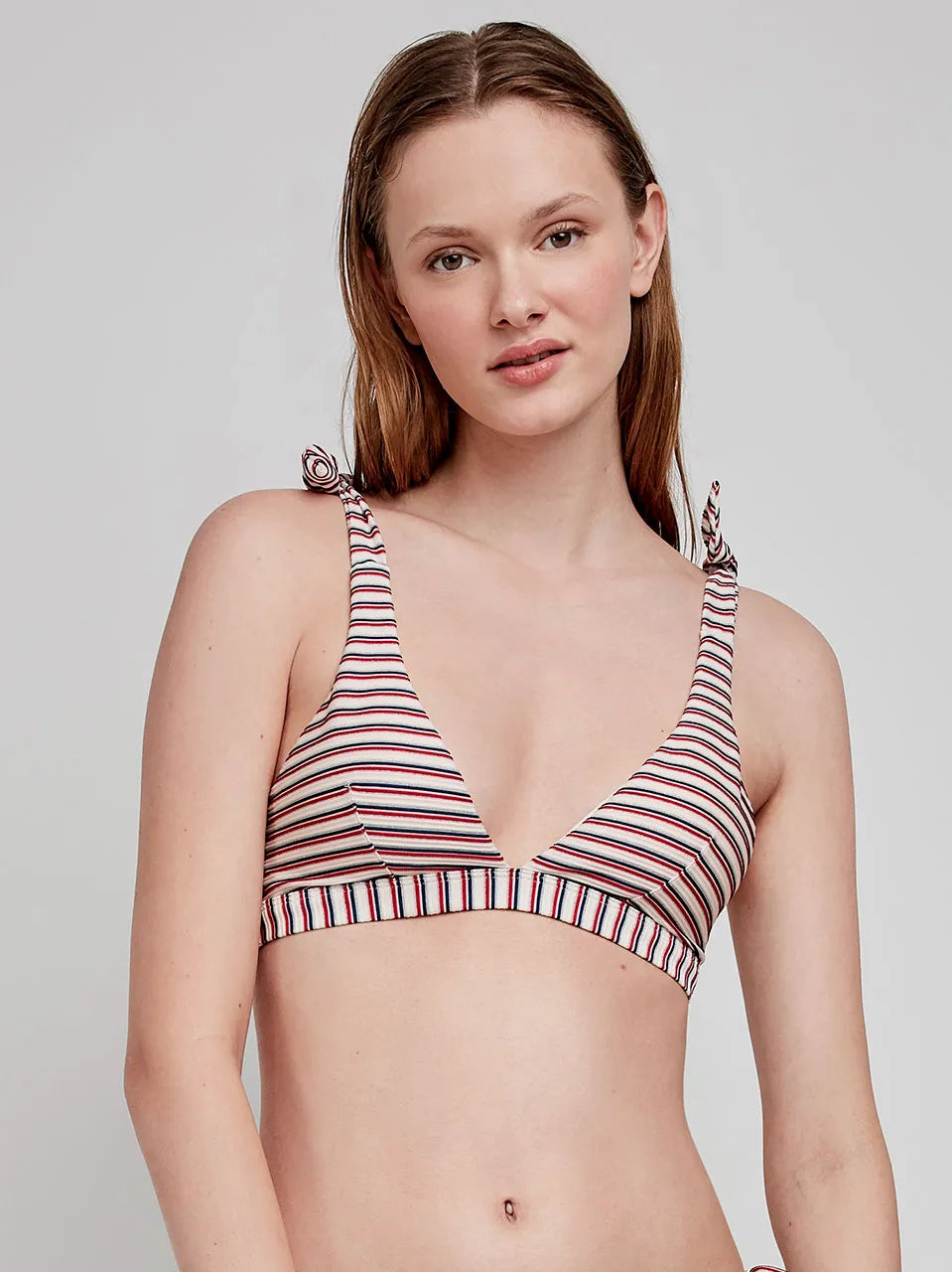BIKINI FOAM EXTRAIBLE BRAGA AJUSTABLE ESTAMPADO RAYAS
