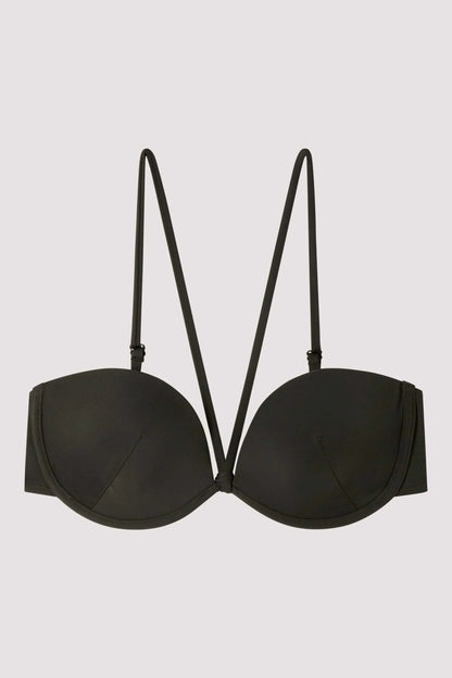 BIKINI DESMONTABLE BRAGUITA EN V BASIC BLACK